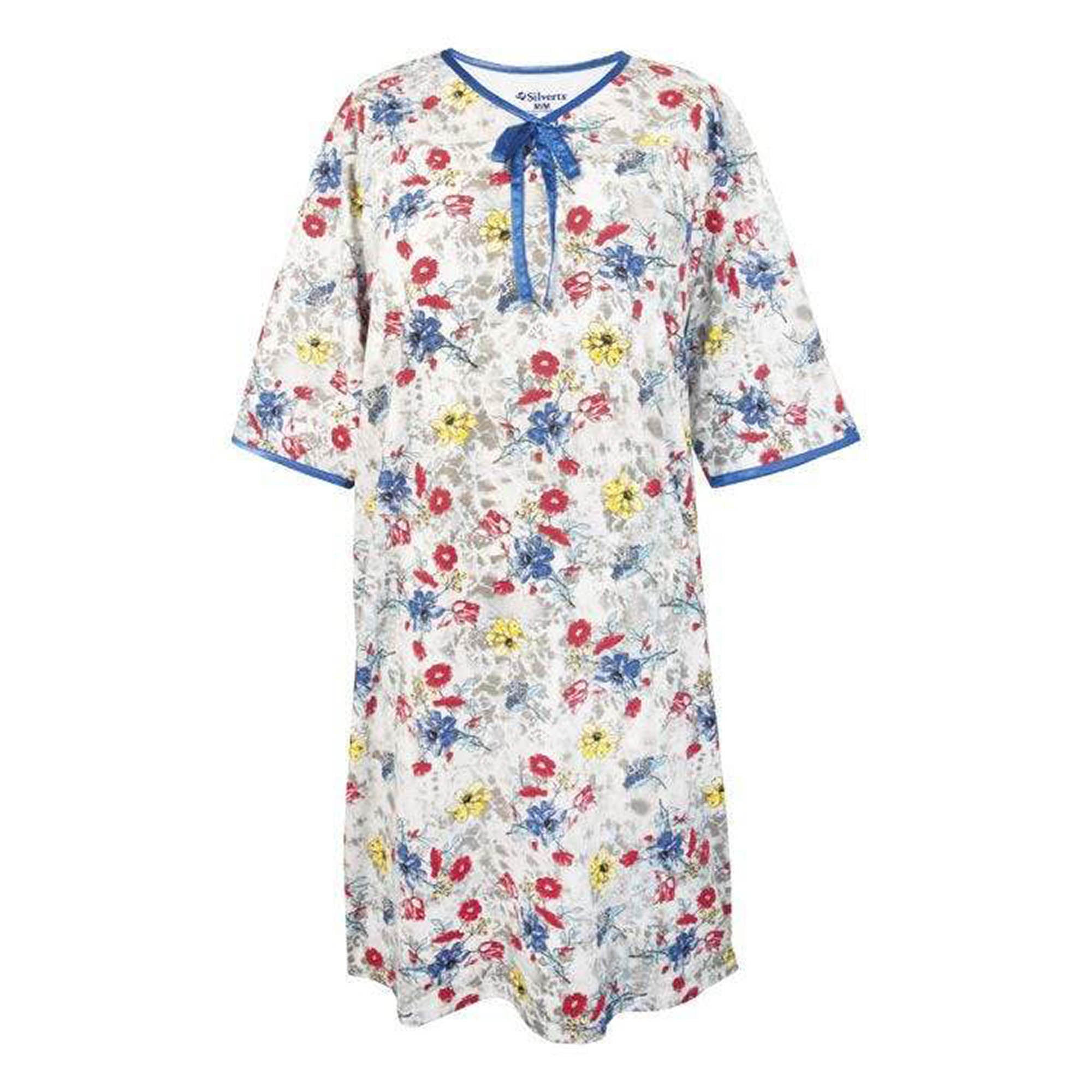 Women's Open Back Nightgown with Bow、mySite、camillekostekn