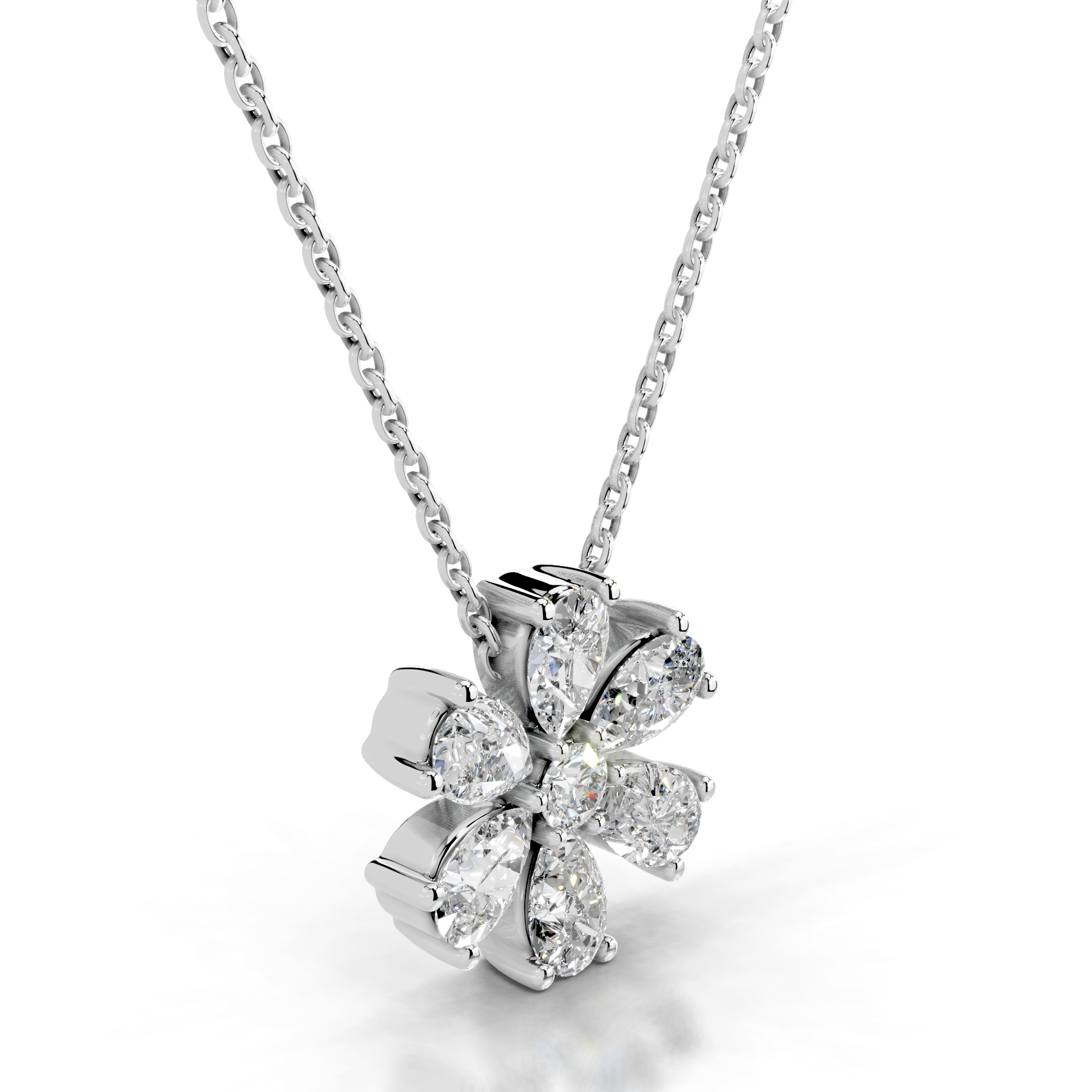 Nova Diamond Pendant (1.70 Carat) -14K White Gold、mySite、hinf8tx79