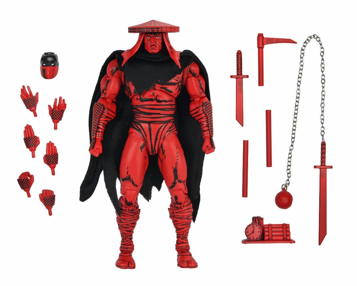 NECA Teenage Mutant Ninja Turtles Red and Black Foot Assassin (Mirage Comics)、mySite、hgirdovlk