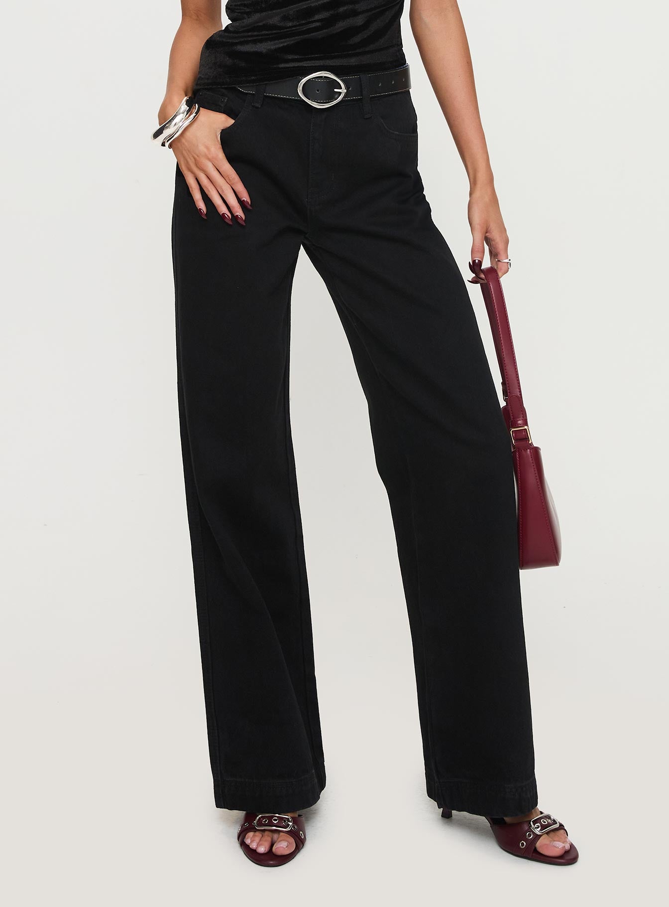 Jankins Baggy Jeans Black、mySite、solidvoid