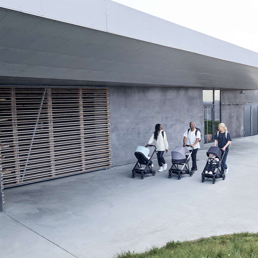  Preloved Thule Shine Pushchair - Black/Grey Melange、mySite、merchandisen