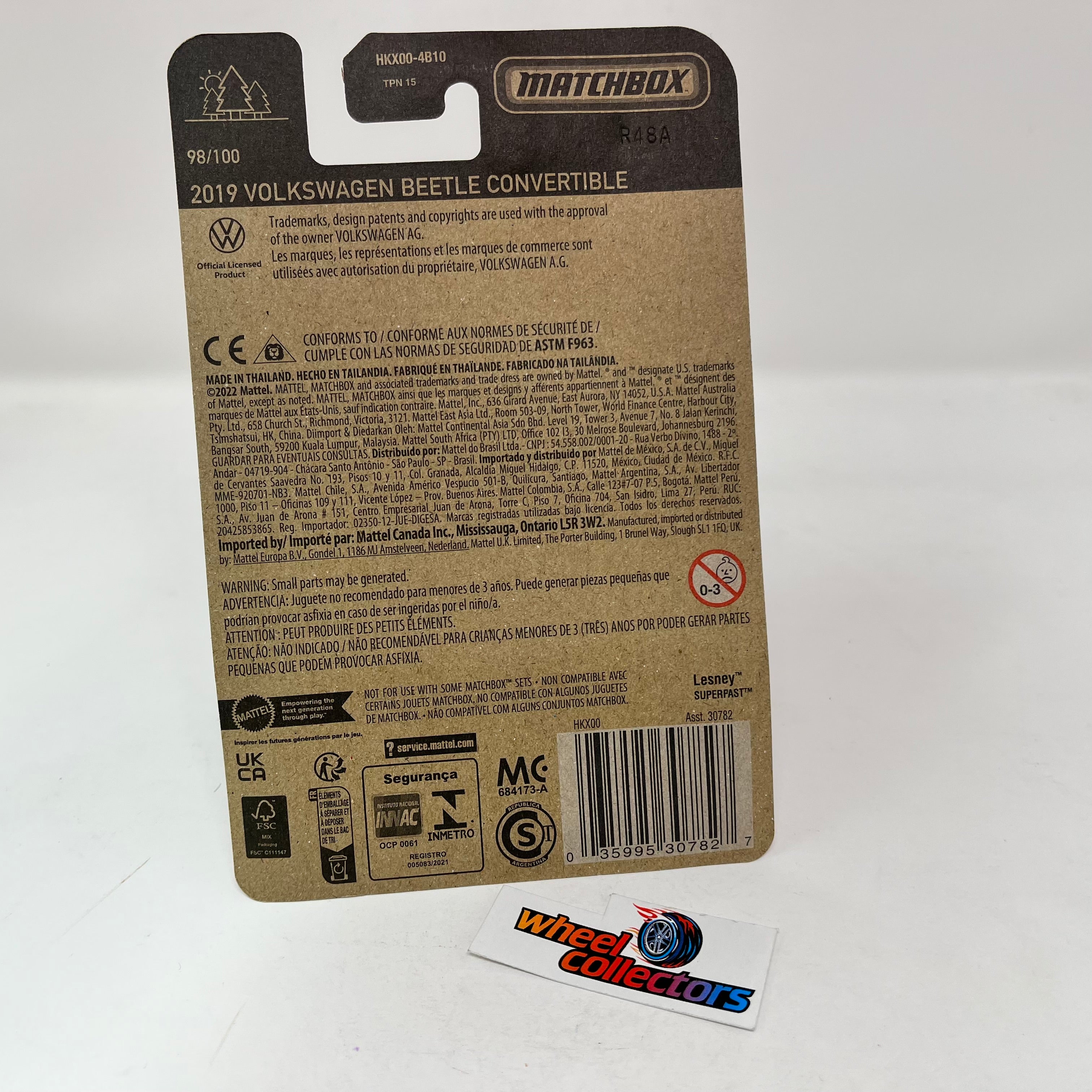 2019 Volkswagen Beetle Conv. #98 * Red * 2023 Matchbox N Case 70th Ann.、mySite、hgirdovlk