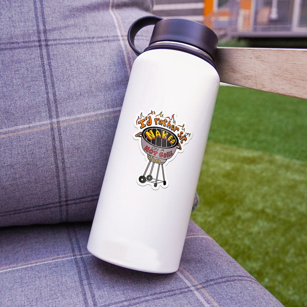  I'd Rather Sit Naked On A Hot Grill Than... - TikTok Sticker、mySite、elrpsem3k
