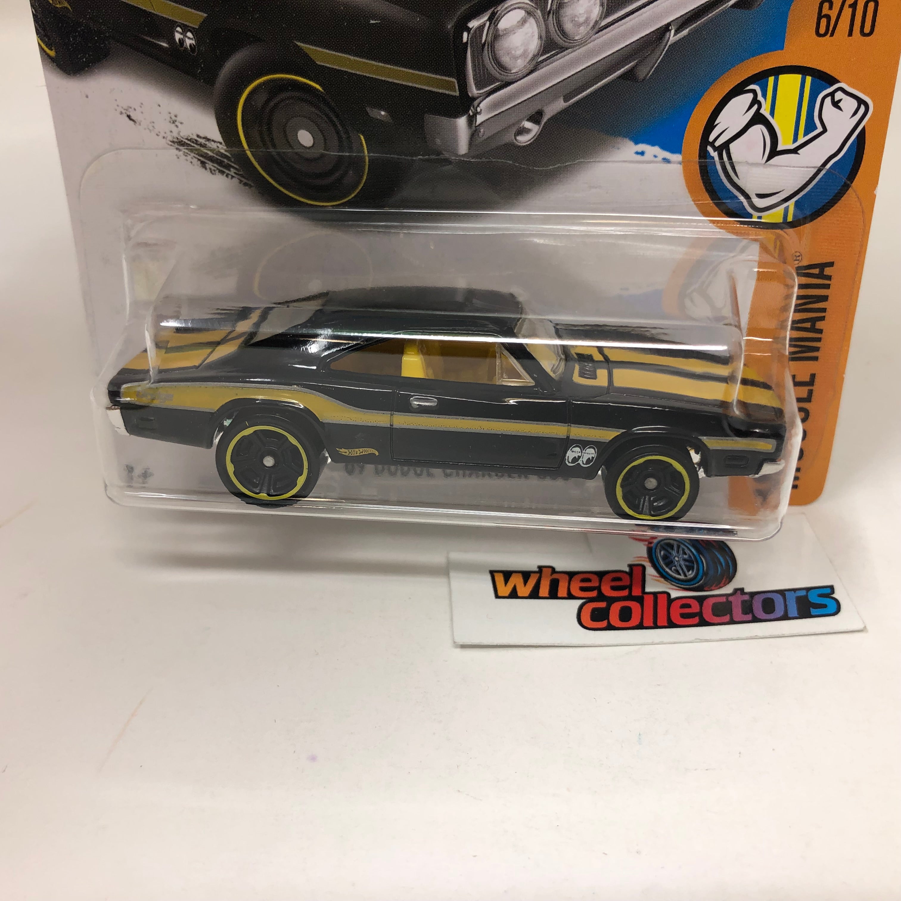 '69 Dodge Charger 500 #285 * Black * 2017 Hot Wheels w/ Factory Set Holo、mySite、hgirdovlk