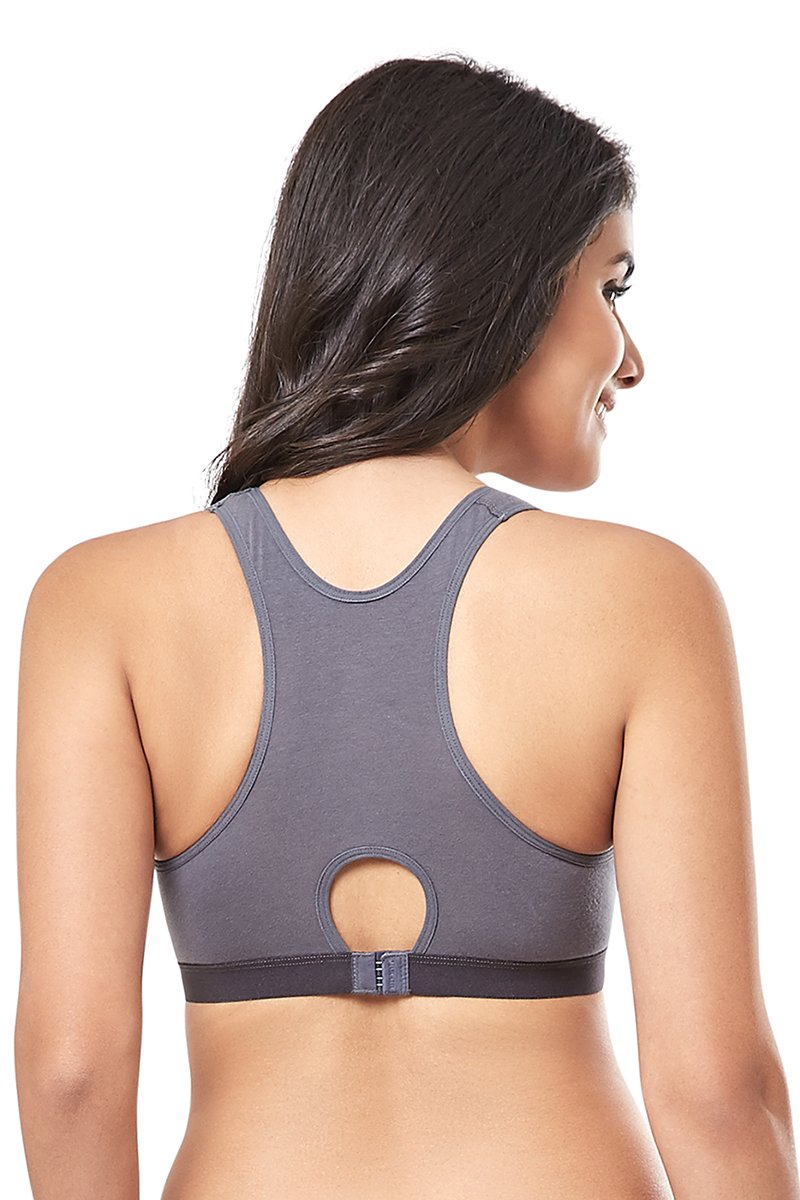  every de Lounge Essentials Non-Padded Non-Wired Full Cover Slip-on Bra - Steel Grey、mySite、justintrudeaud