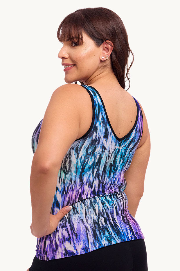  Fly Dye DD/E Cup Zip Tankini Separate、mySite、justintrudeaud