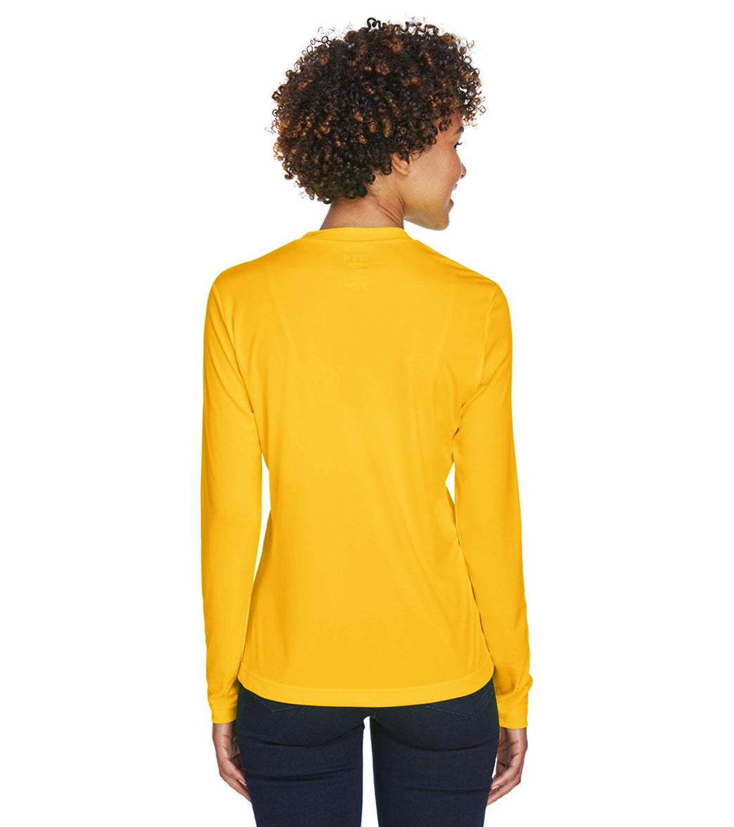 Team 365 Women's Zone Performance Long Sleeve T-Shirt、mySite、noshort