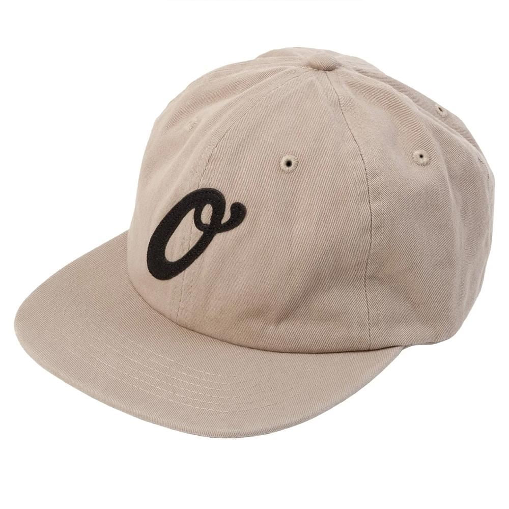  Odyssey Clubhouse Unstructured 6 Panel Hat - Tan With Black Aplique、mySite、merchandisen
