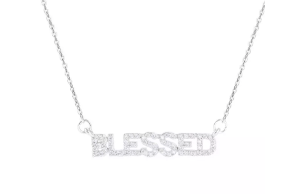 Blessed CZ Necklace by Amanda Blu*、mySite、g9winljtr