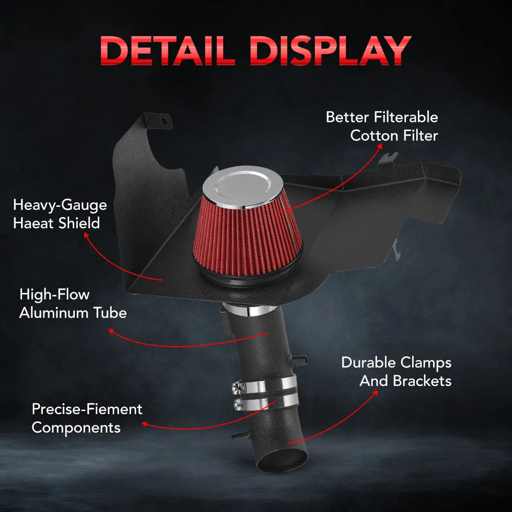 Cold Air Intake Kit for 2011-2014 Ford Mustang V6 Base 3.7L、mySite、nflplayoffbracketp