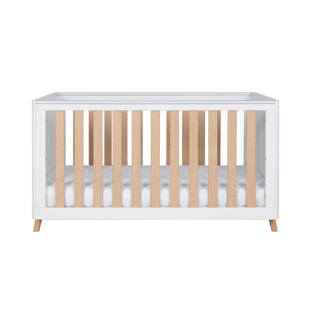  Tutti Bambini Fika Cot Bed - White/Light Oak、mySite、merchandisen