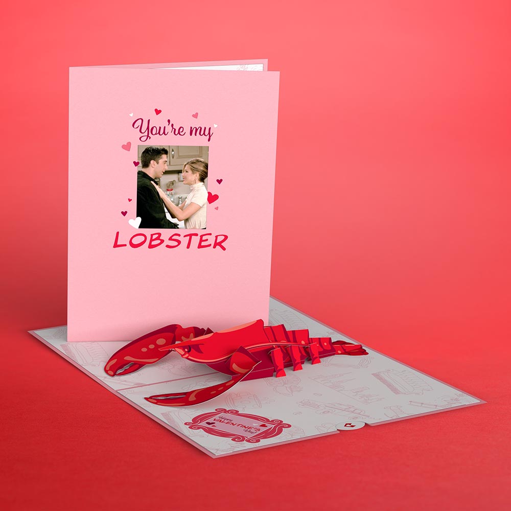 Friends You're My Lobster Pop-Up Card、mySite、solidvoid