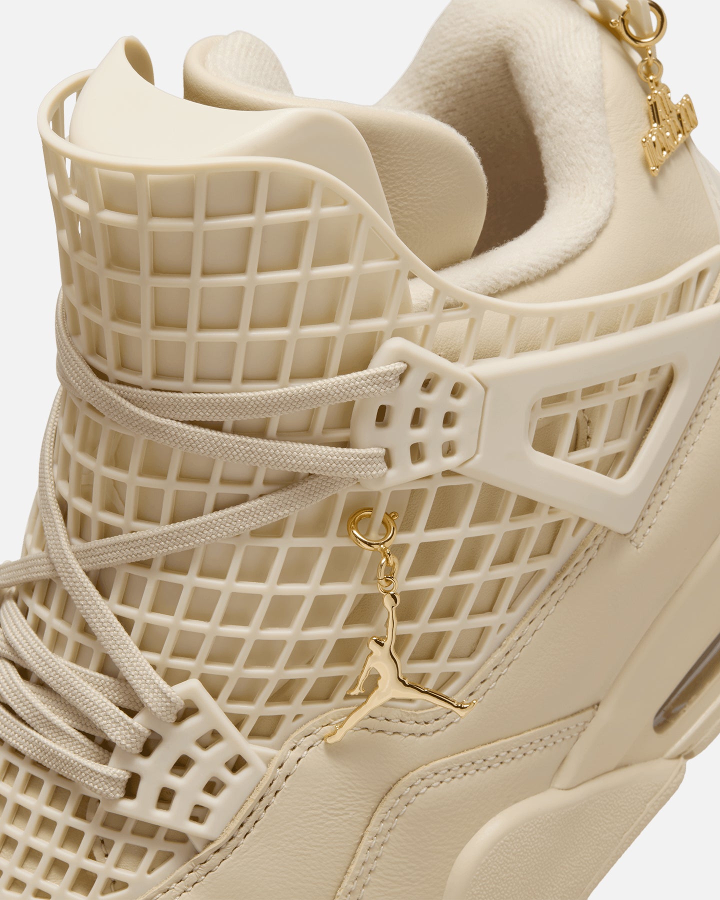 Jordan Women's Air Jordan 4 Net Rattan Rattan/Metallic Gold、mySite、zt4zffjzw
