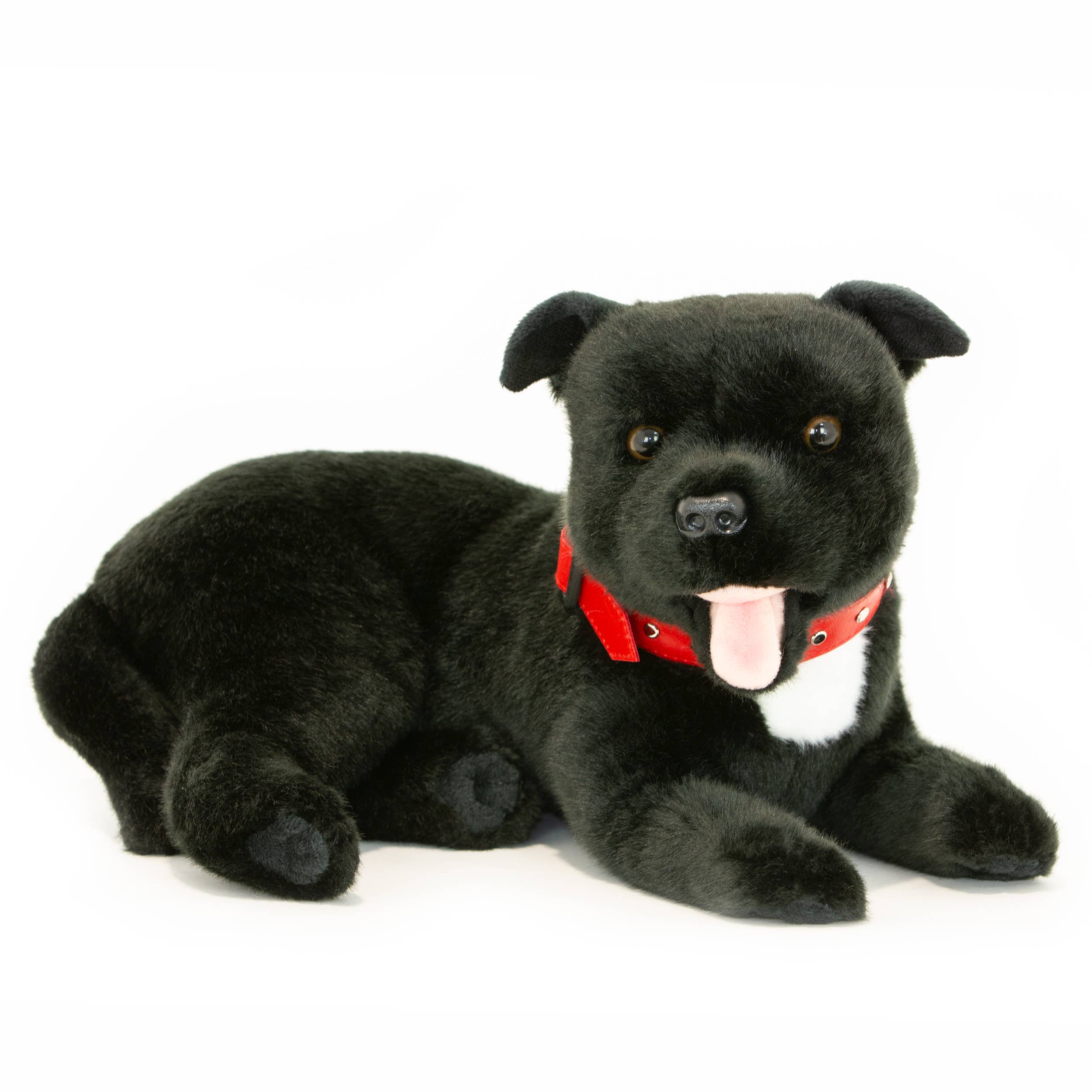 Black Staffordshire Bull Terrier Eco Friendly Size 35cm/13.75、mySite、g9winljtr
