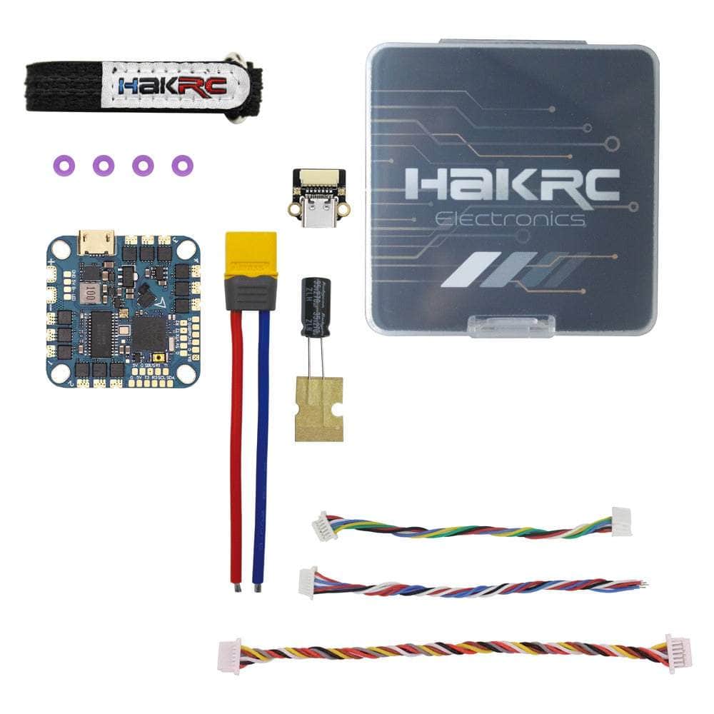  HakRC F4126 F411 2-5S AIO Whoop/Toothpick Flight Controller (w/ 20A 8Bit 4in1 ESC)、mySite、merchandisen