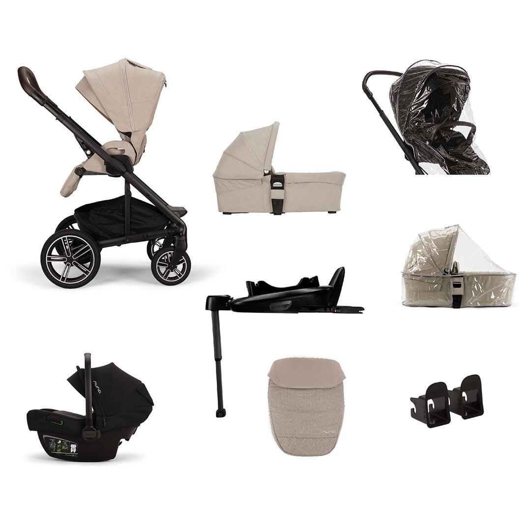  Nuna MIXX NEXT + PIPA NEXT Travel System、mySite、merchandisen