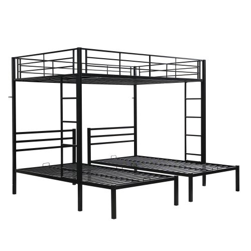 METAL BUNK BED WHITE、、casual