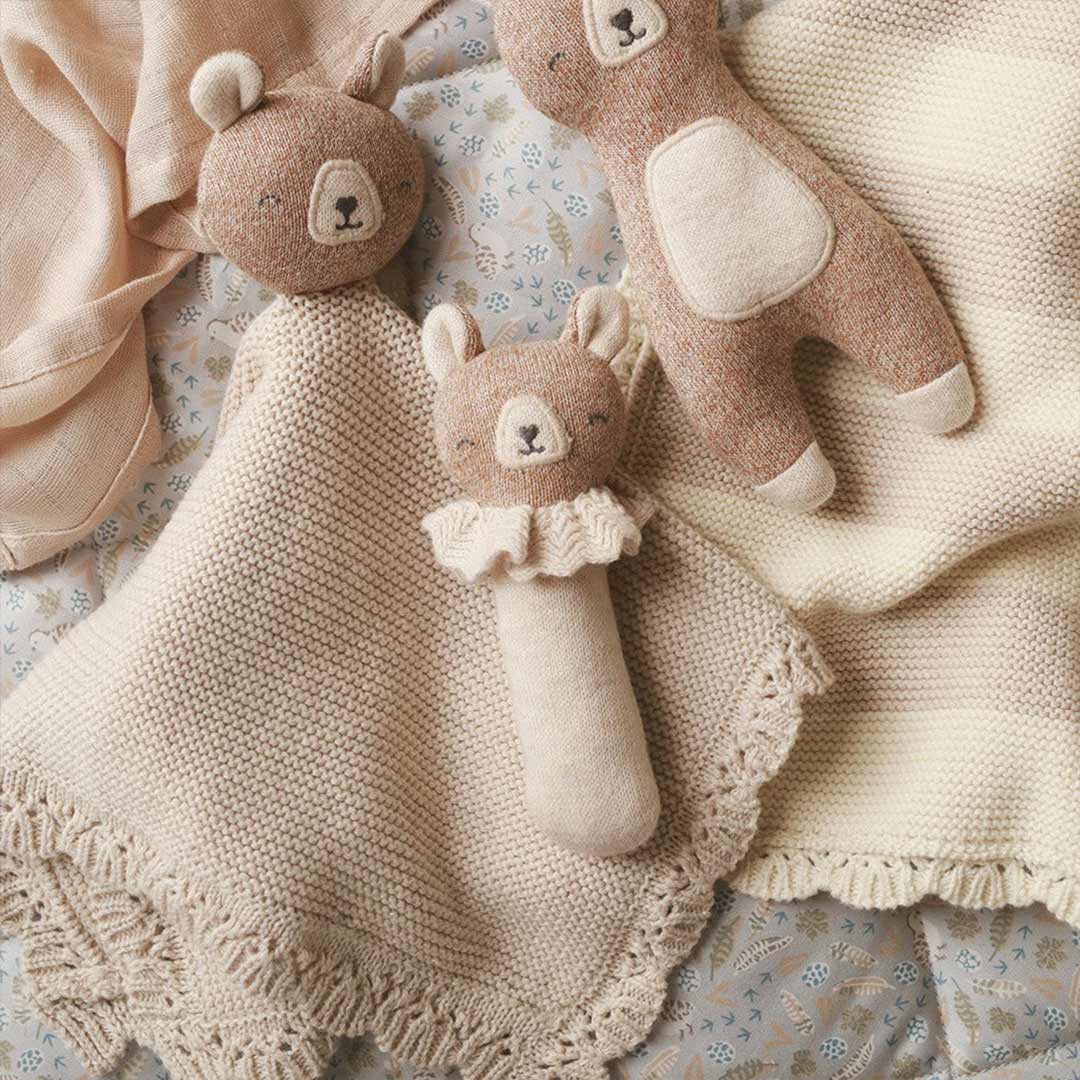  Avery Row Rattle - Brown Bear、mySite、merchandisen