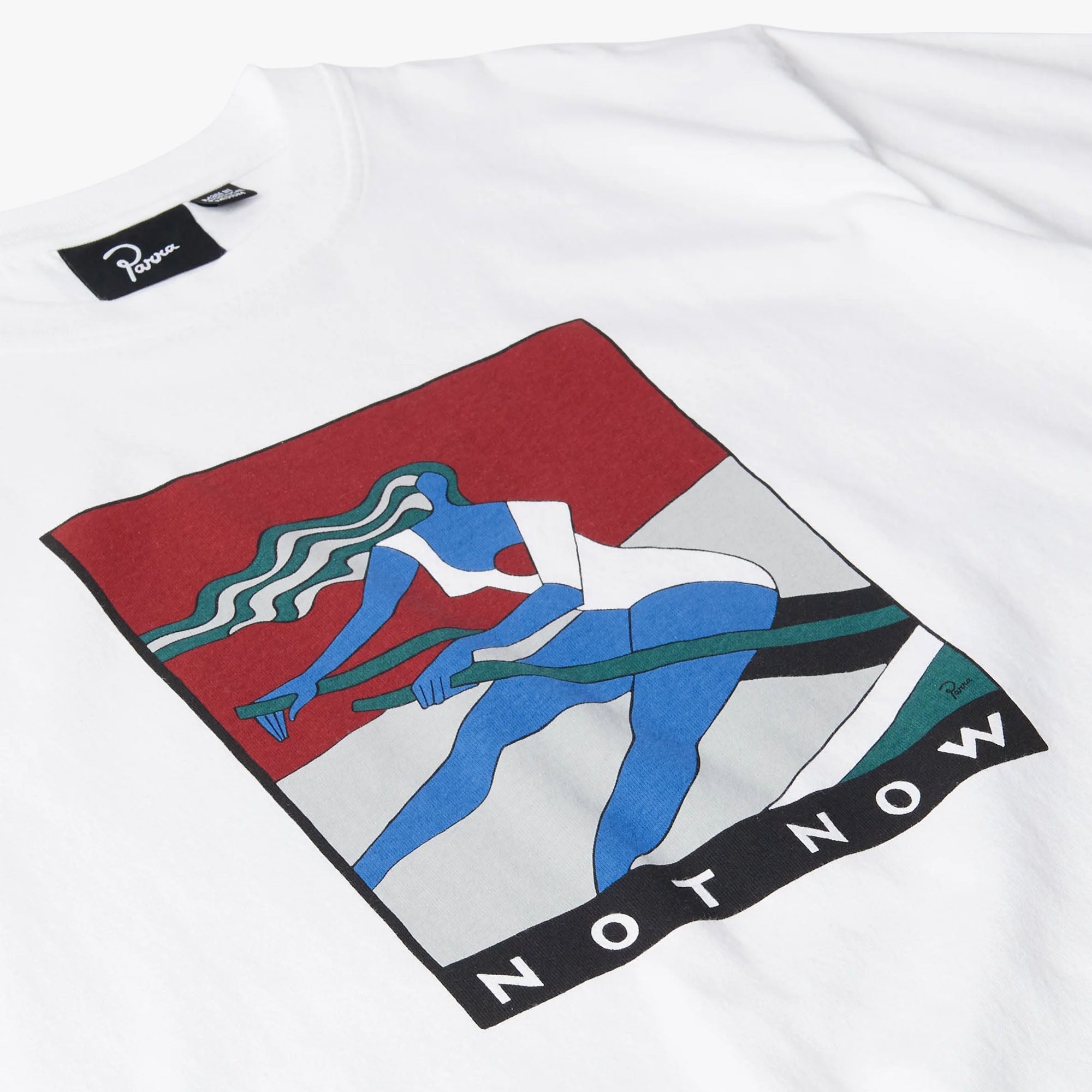  by Parra Into Nowhere T-Shirt White、mySite、merchandisen