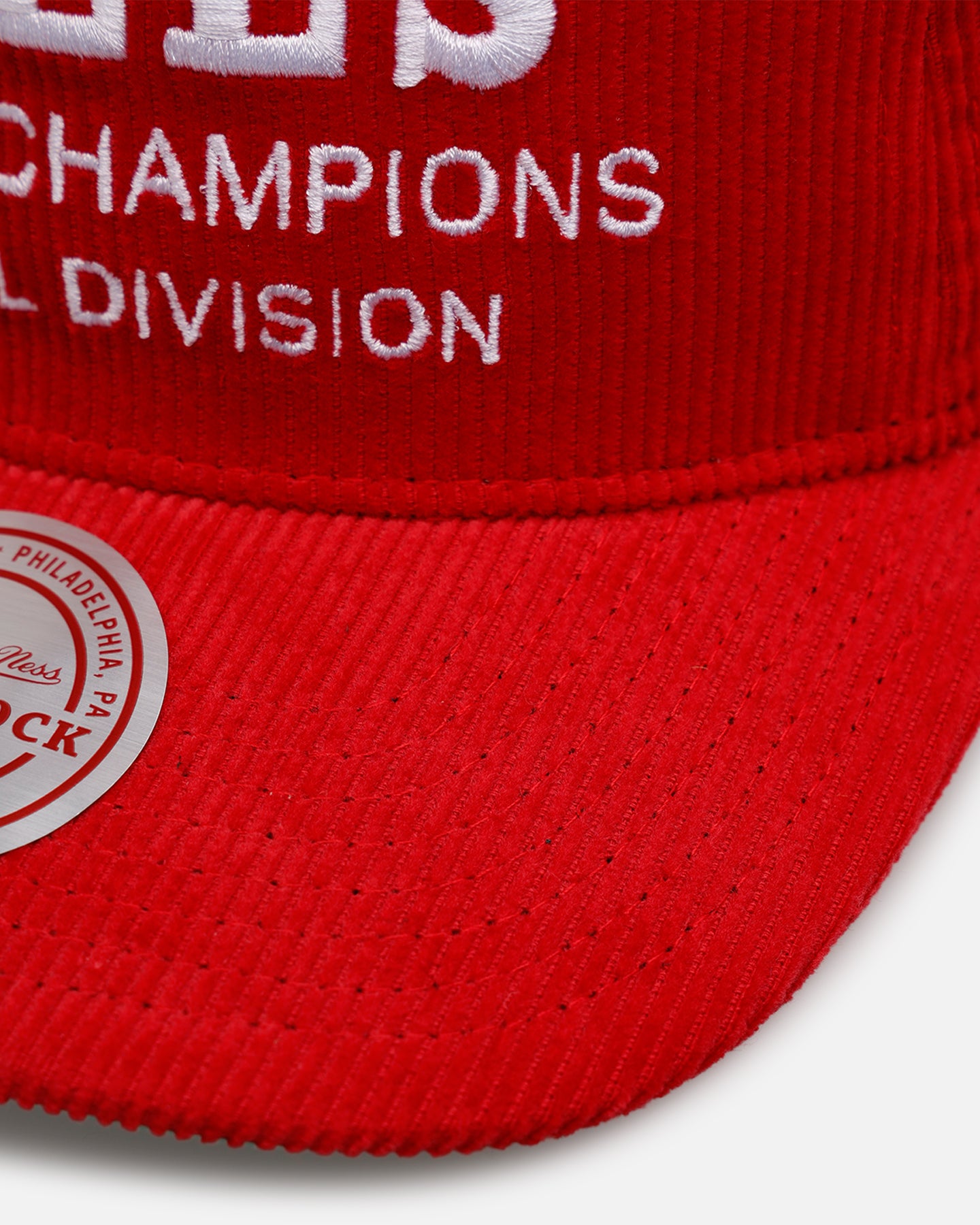 Mitchell & Ness Chicago Bulls 'Worldwide' Deadstock Corduroy Snapback Red、mySite、zt4zffjzw