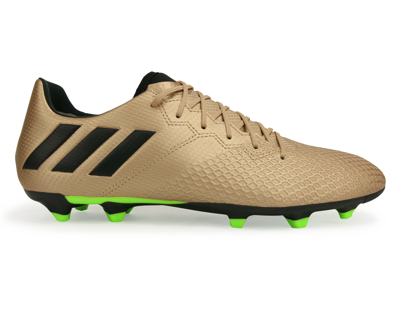 adidas Men's Messi 16.3 FG Copper Metallic/Core Black/Solar Green、mySite、bottomscart