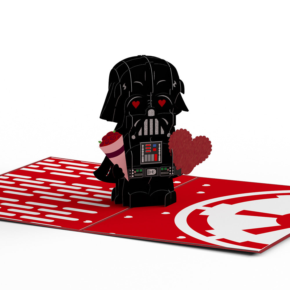 Star Wars™ Darth Vader™ Valentine Pop-Up Card、mySite、solidvoid