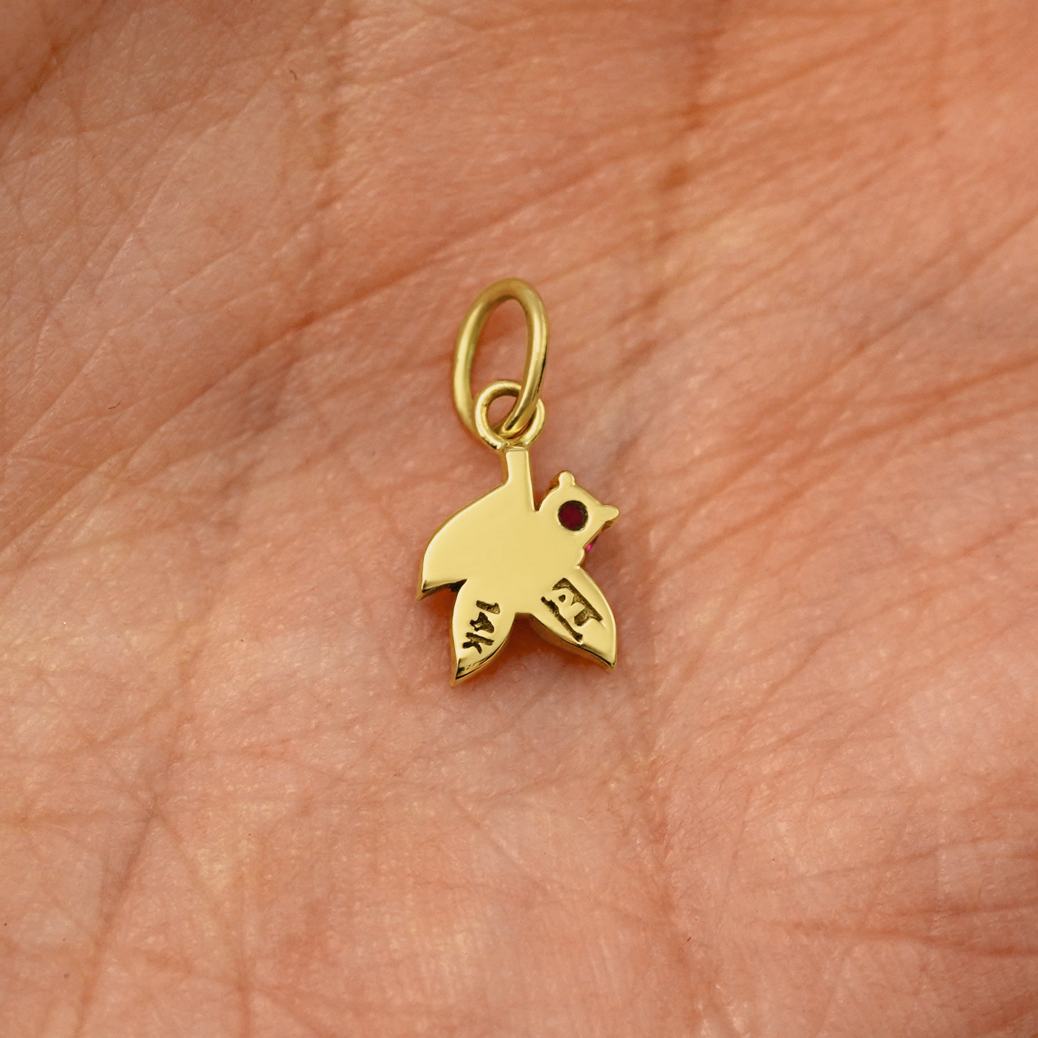 Gemstone 3 Leaves Charm、mySite、hinf8tx79