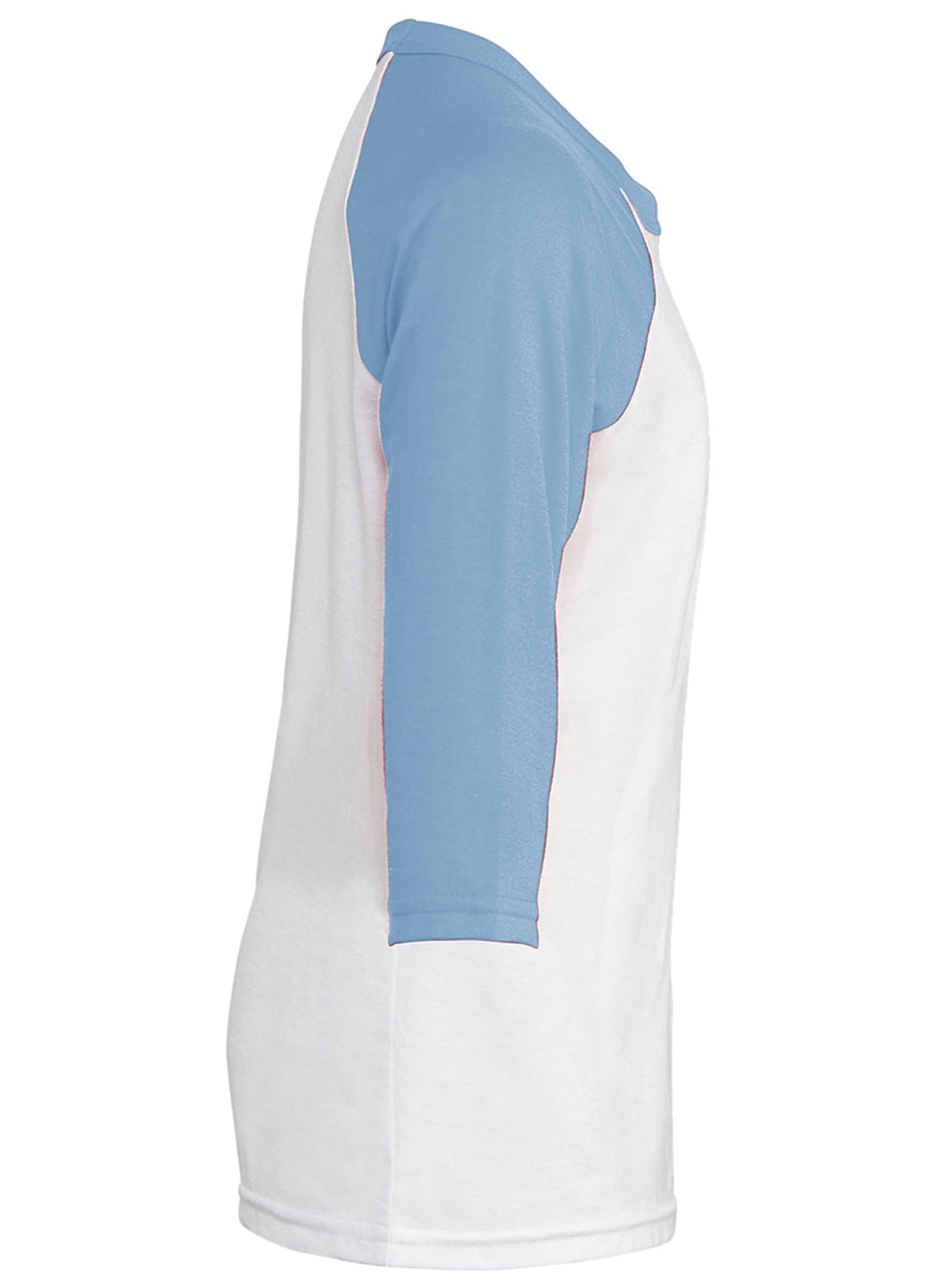 Bella + Canvas Youth 3/4-Sleeve Baseball T-Shirt、mySite、noshort