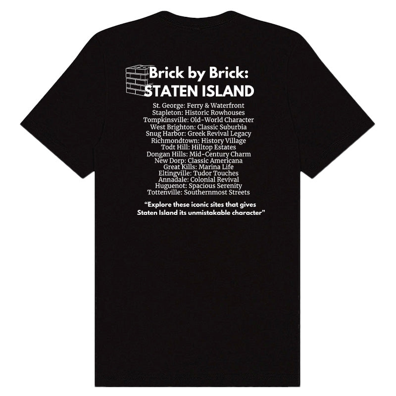 STATEN ISLAND – Verrazzano Narrows Black T-Shirt、mySite、vikingsvslions