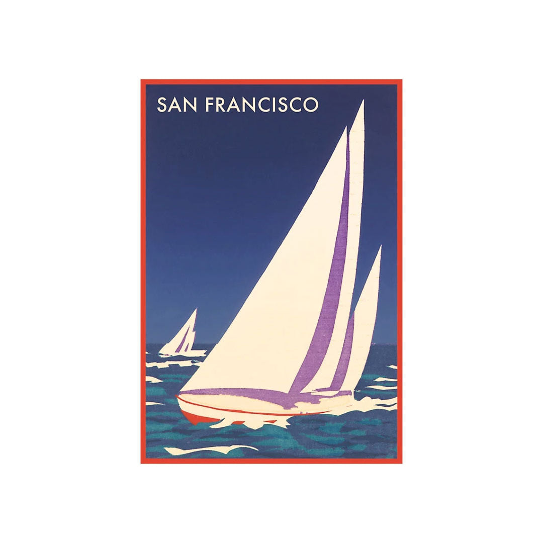 Found - Sailboats Postcard SF-465、mySite、garagedoors4me