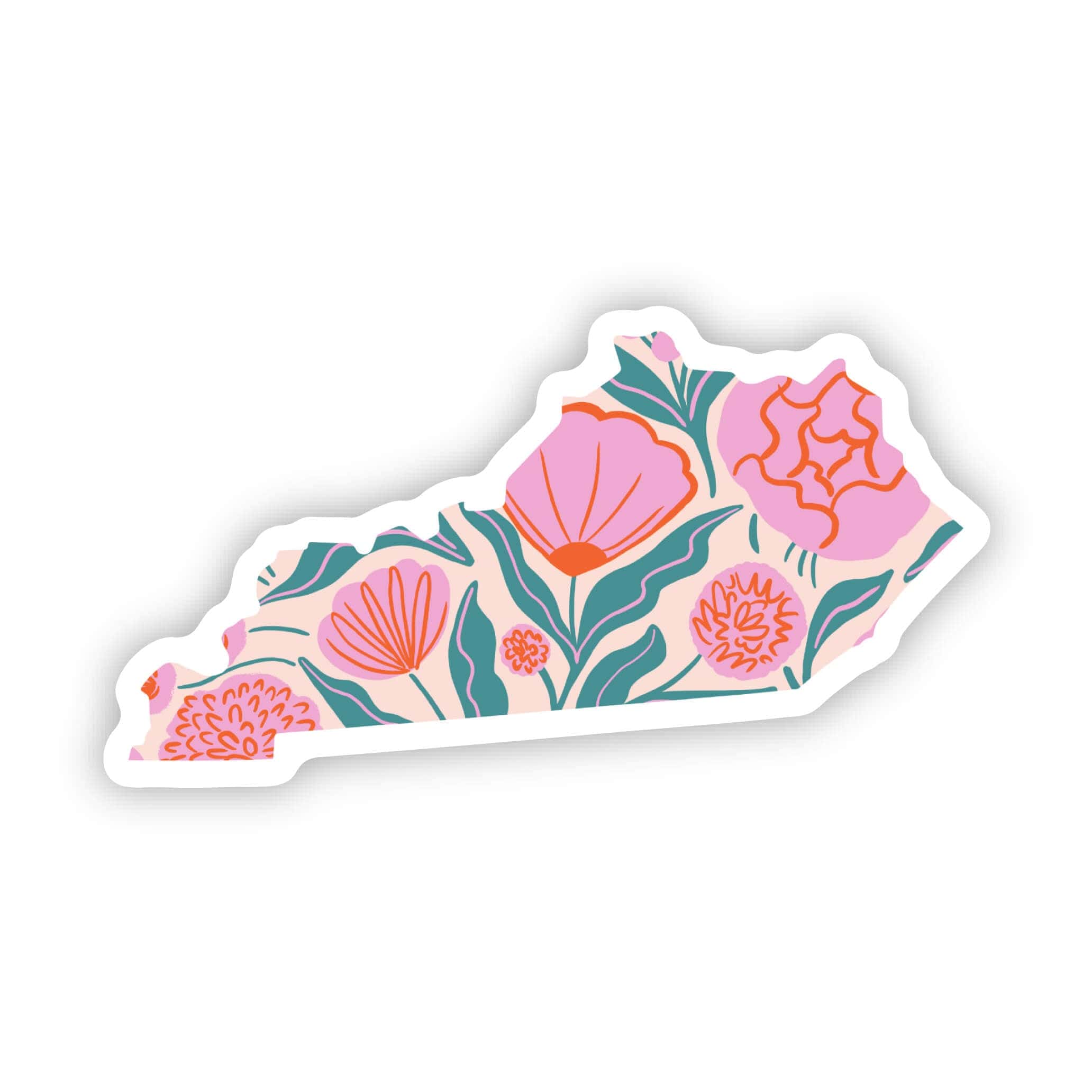  Kentucky Sticker - Elegant Floral、mySite、elrpsem3k