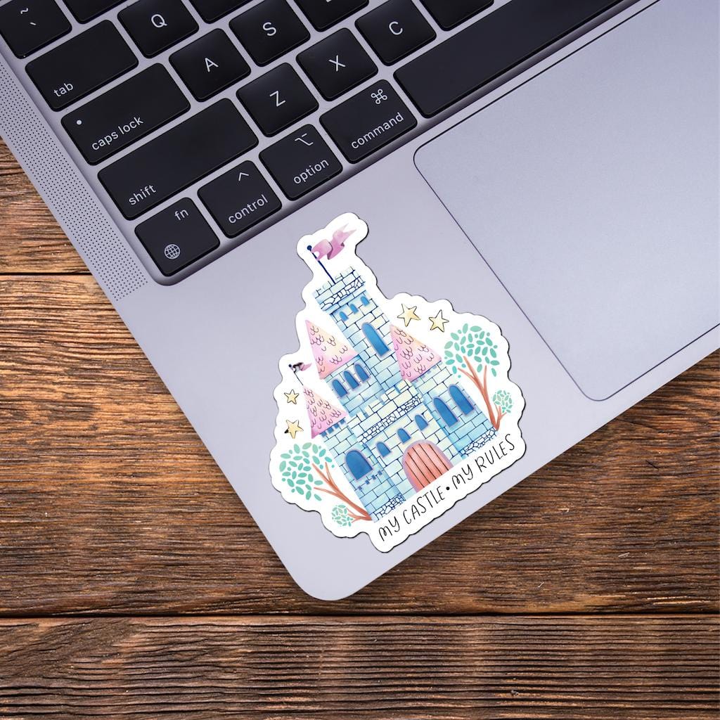  My Castle . My Rules Sticker、mySite、ghnorth