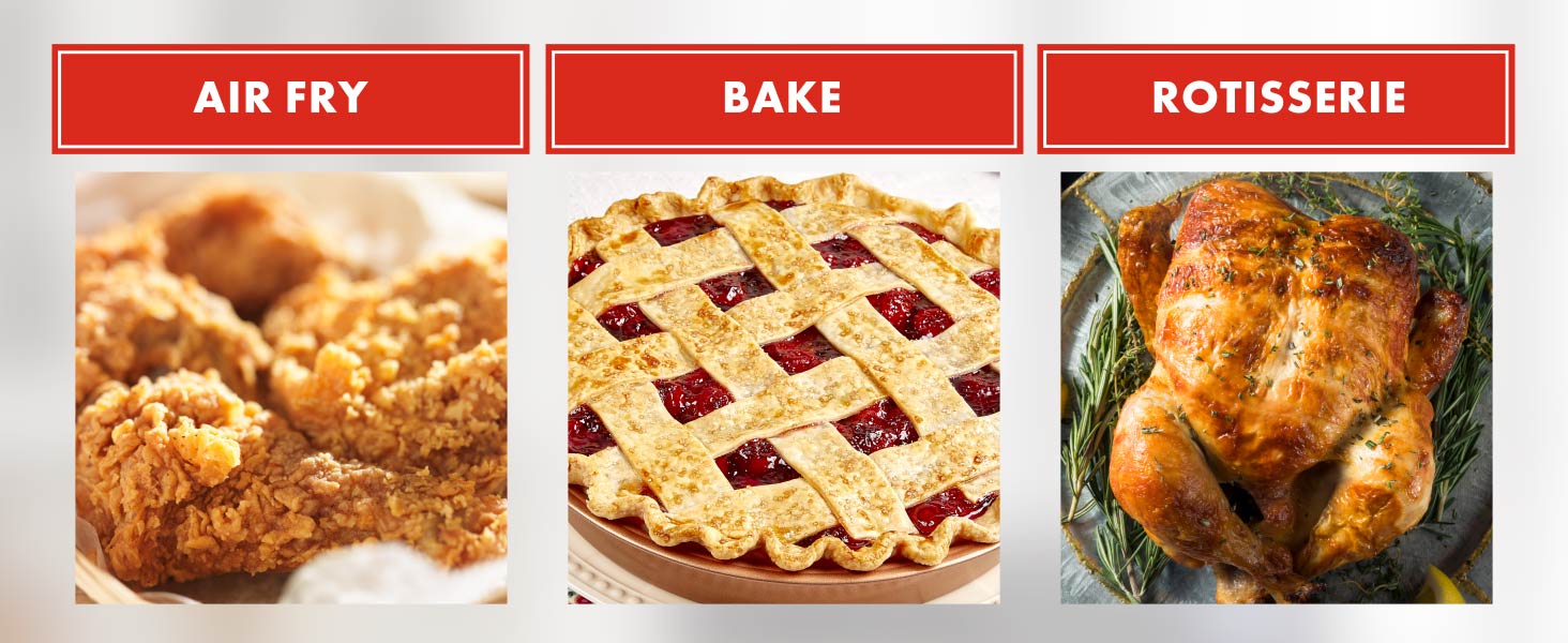 Air Fry Convection Bake Rotisserie