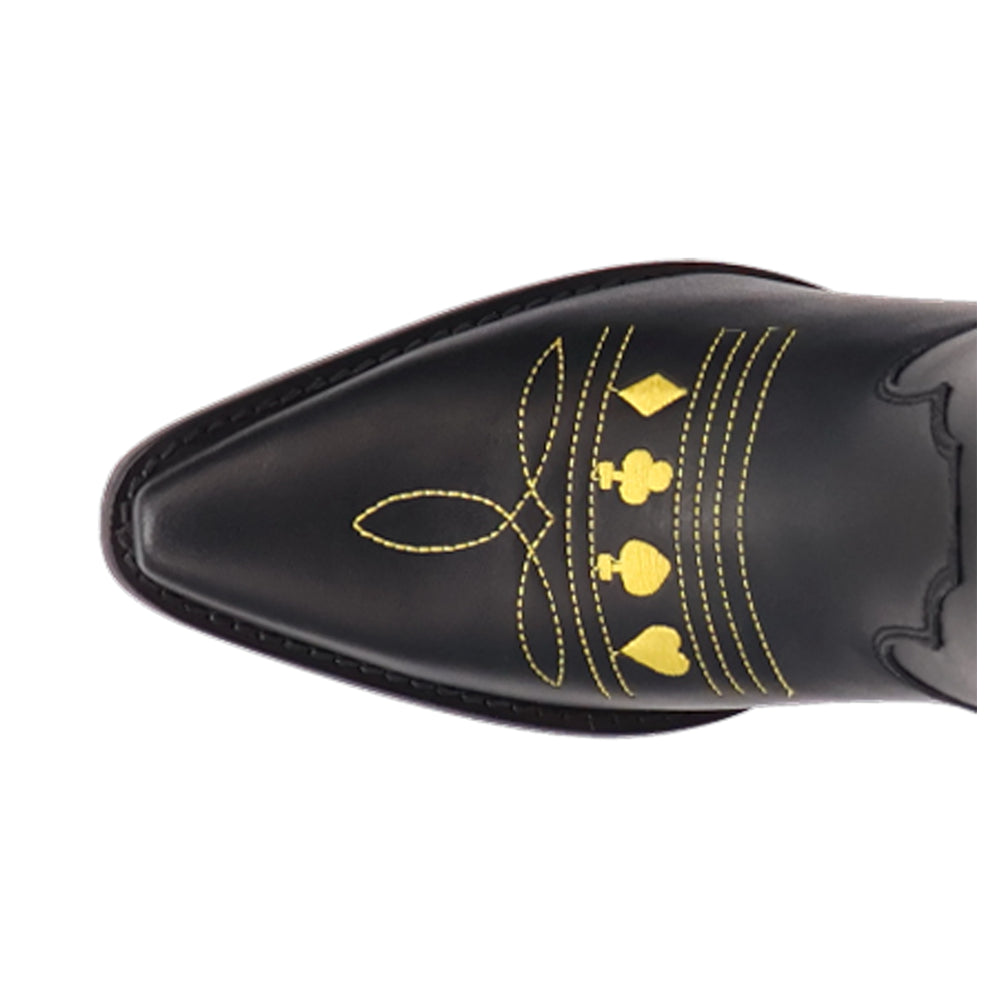 Joker Graphic Snip Toe Cowboy Boots、mySite、gtrtttuynbv