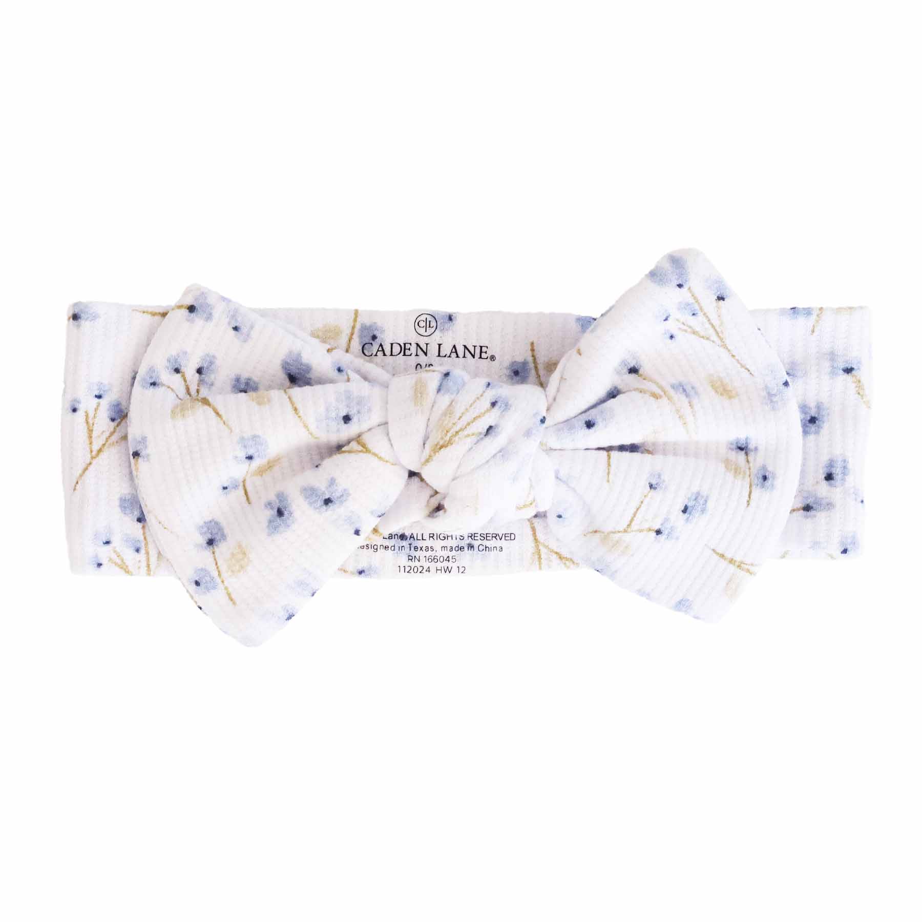  Blake's Blooms Bamboo Waffle Knit Large Bow Headwrap、mySite、layawaytickets