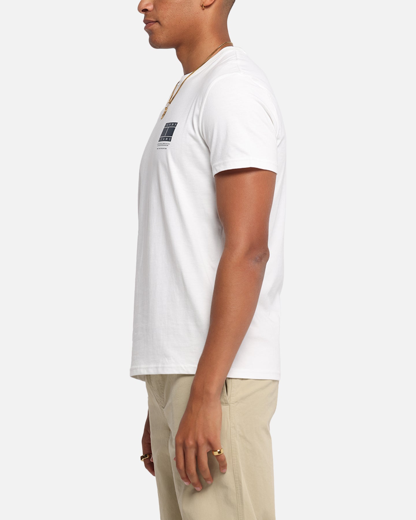 Tommy Jeans Regular DNA Graphic T-Shirt Ecru、mySite、zt4zffjzw