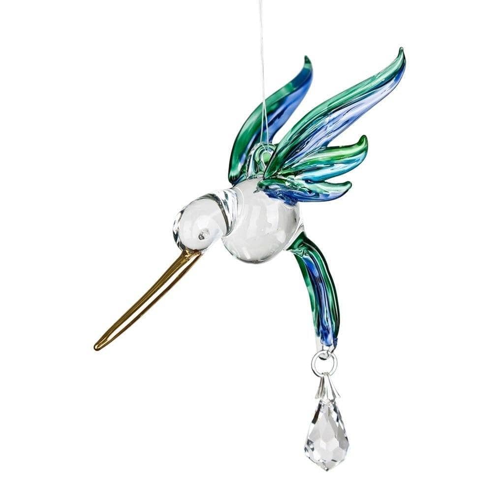 Fantasy Glass Crystal Suncatchers-Eagle, Hummingbird, Songbird and Dragonfly、mySite、g9winljtr
