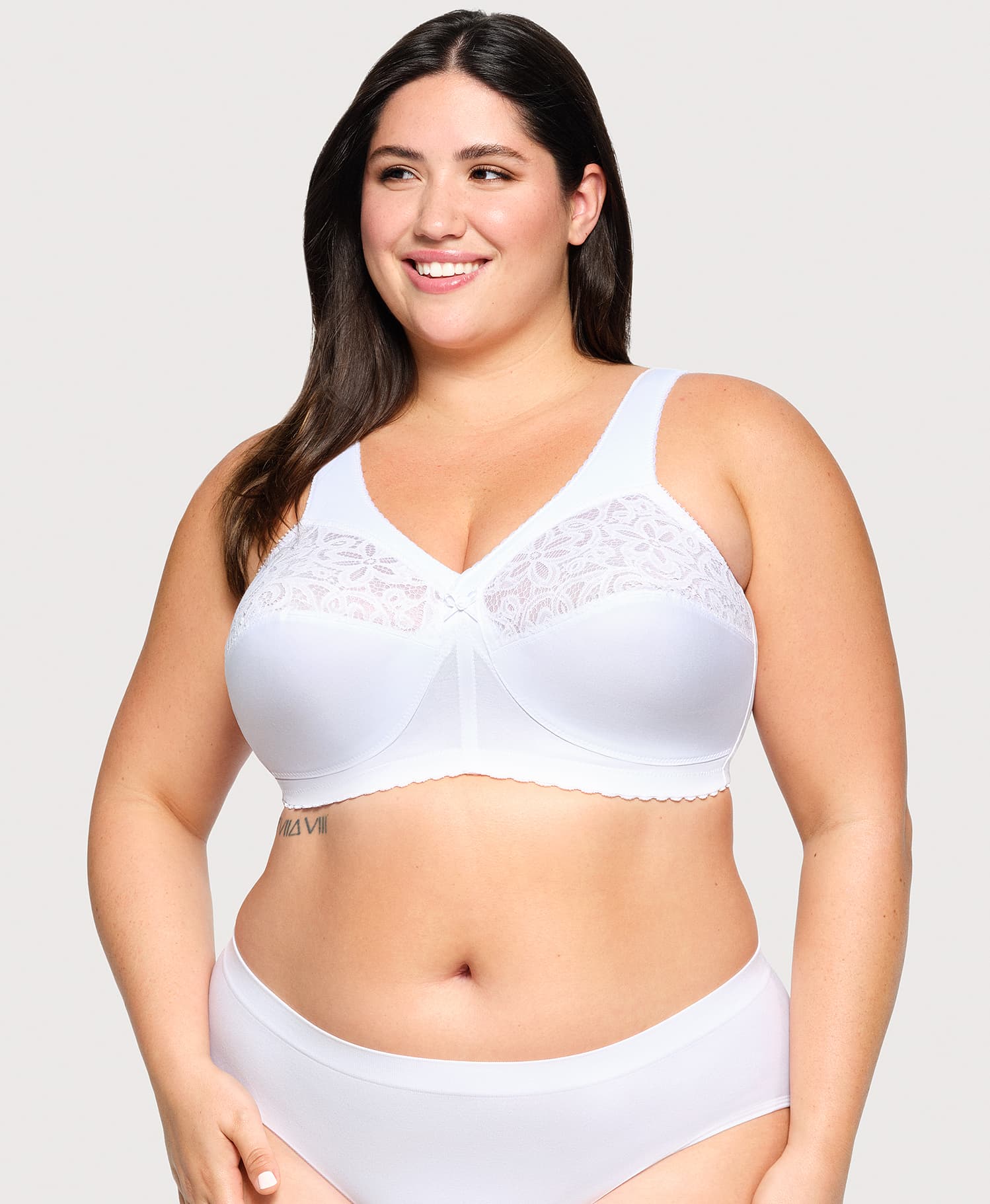  MagicLift Cotton Support Bra White、mySite、justintrudeaud