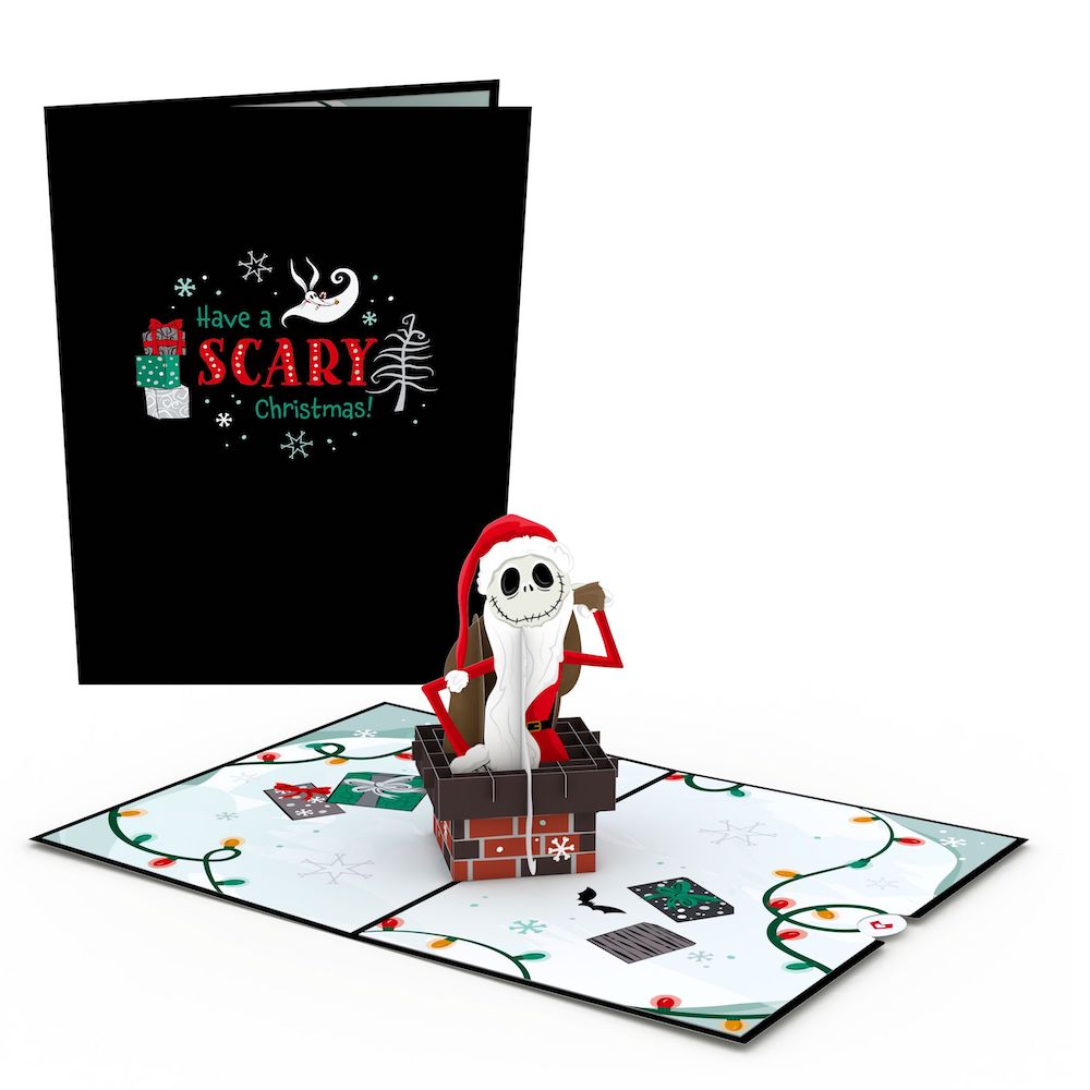 Disney Tim Burton's The Nightmare Before Christmas Scary Christmas Pop-Up Card、mySite、solidvoid