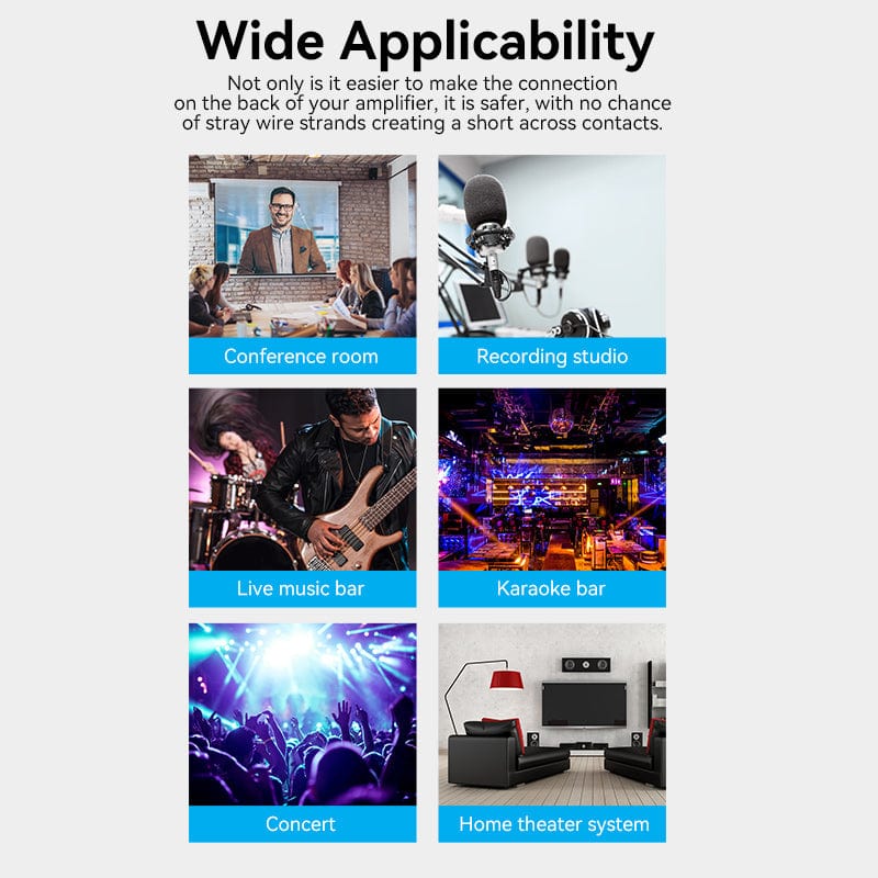 Vention Speaker Banana Plugs Gold Plated 1 Pair、mySite、fannypackpong