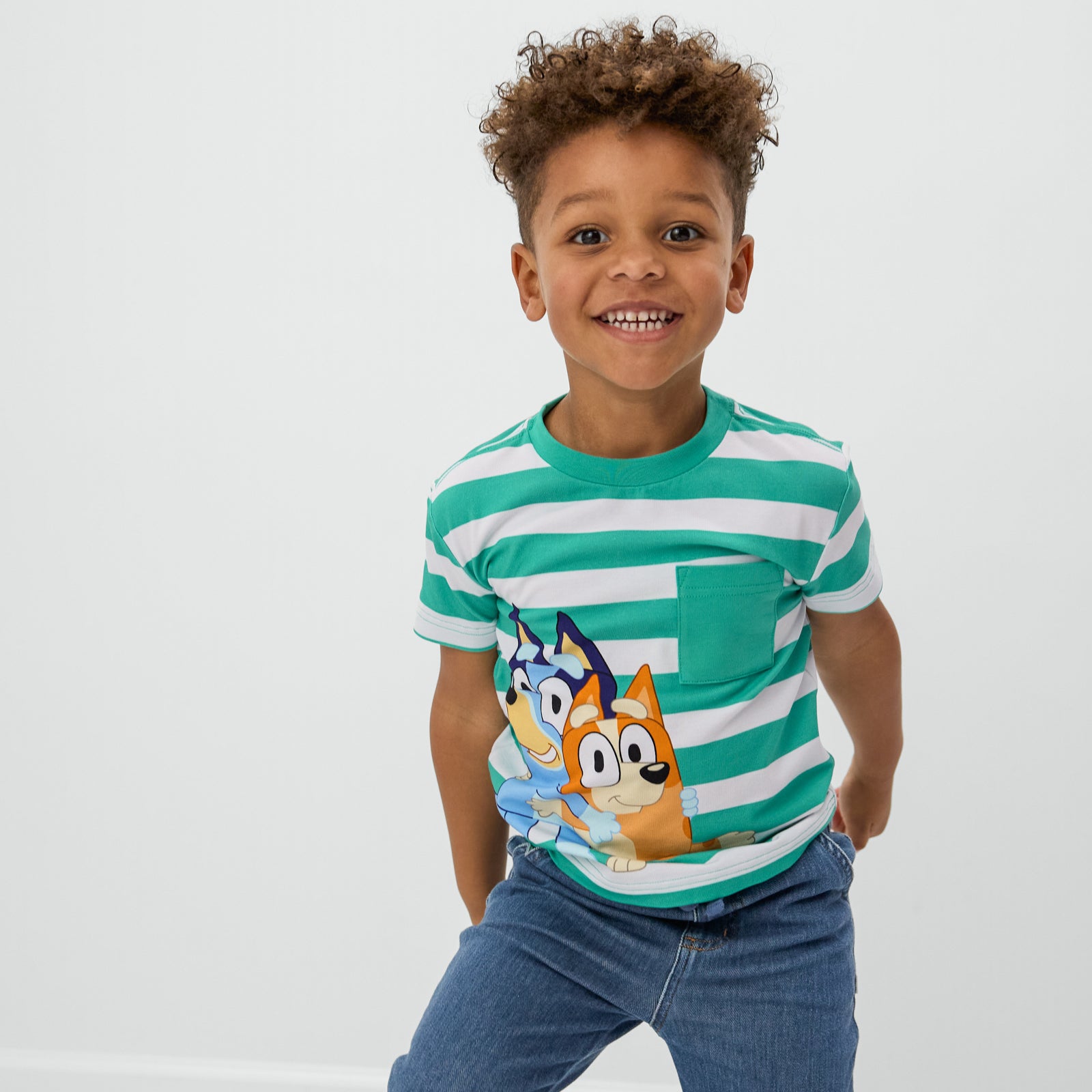  Bluey & Bingo Relaxed Pocket Tee、mySite、layawaytickets