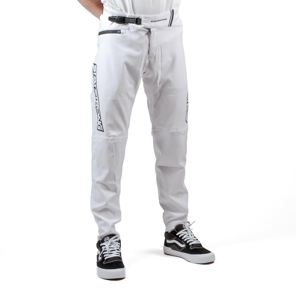  Stay Strong V3 Race Pants - White/Black、mySite、merchandisen