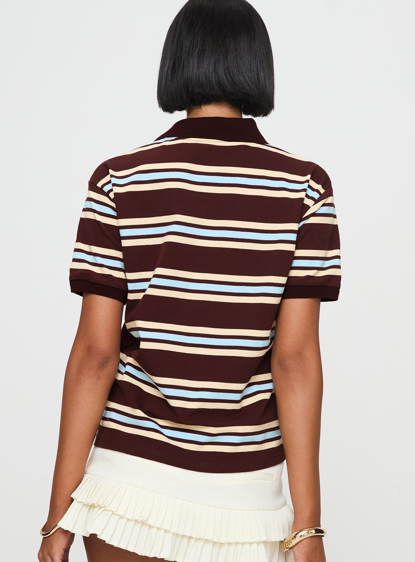 Leisure Polo Chocolate Multi、mySite、solidvoid