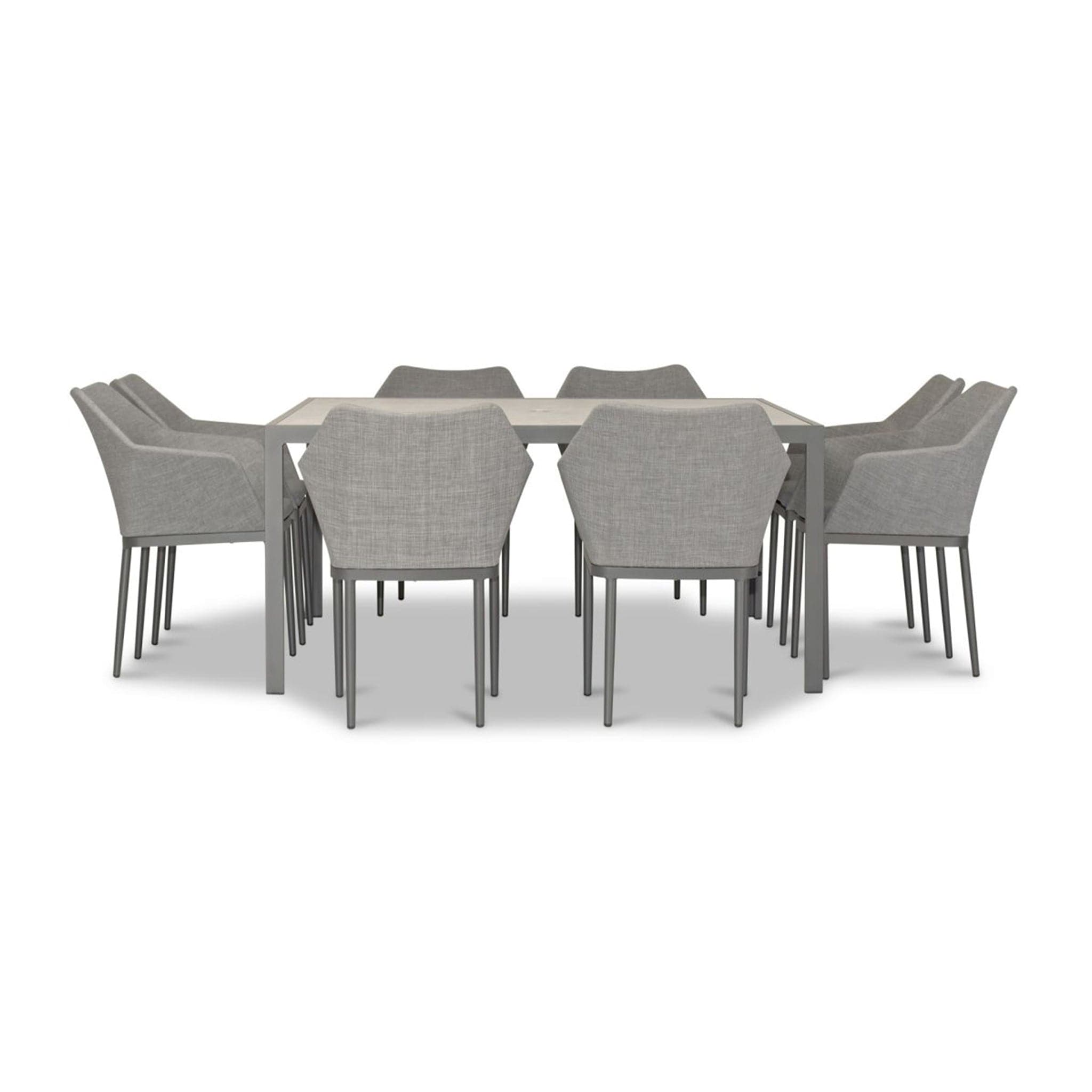 Tailor 9 Piece Square Dining Set、mySite、neckold