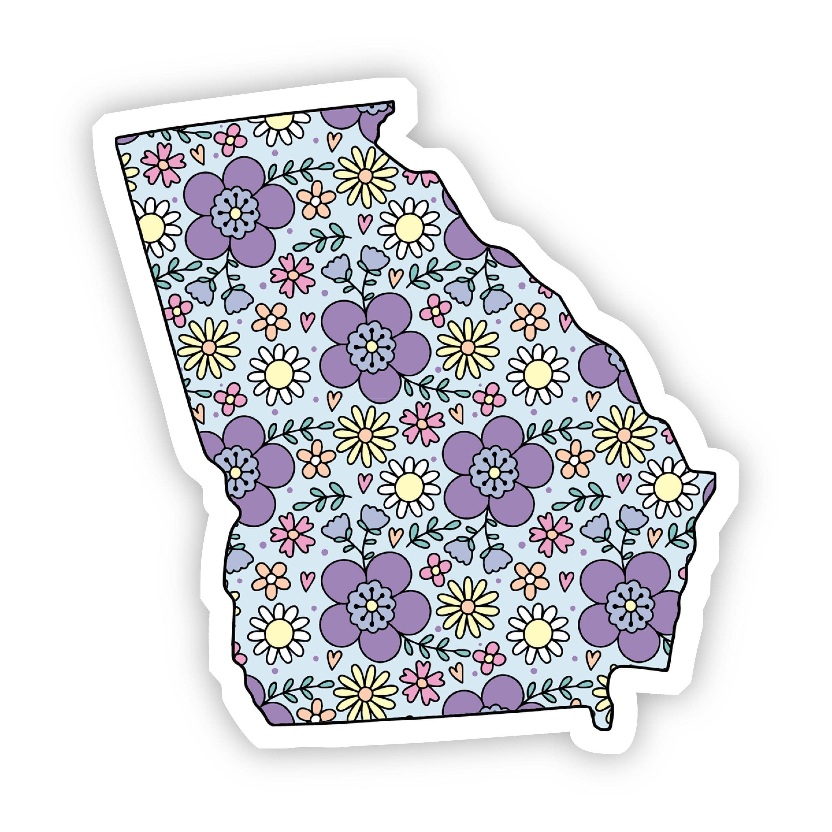  Georgia Floral Sticker、mySite、elrpsem3k