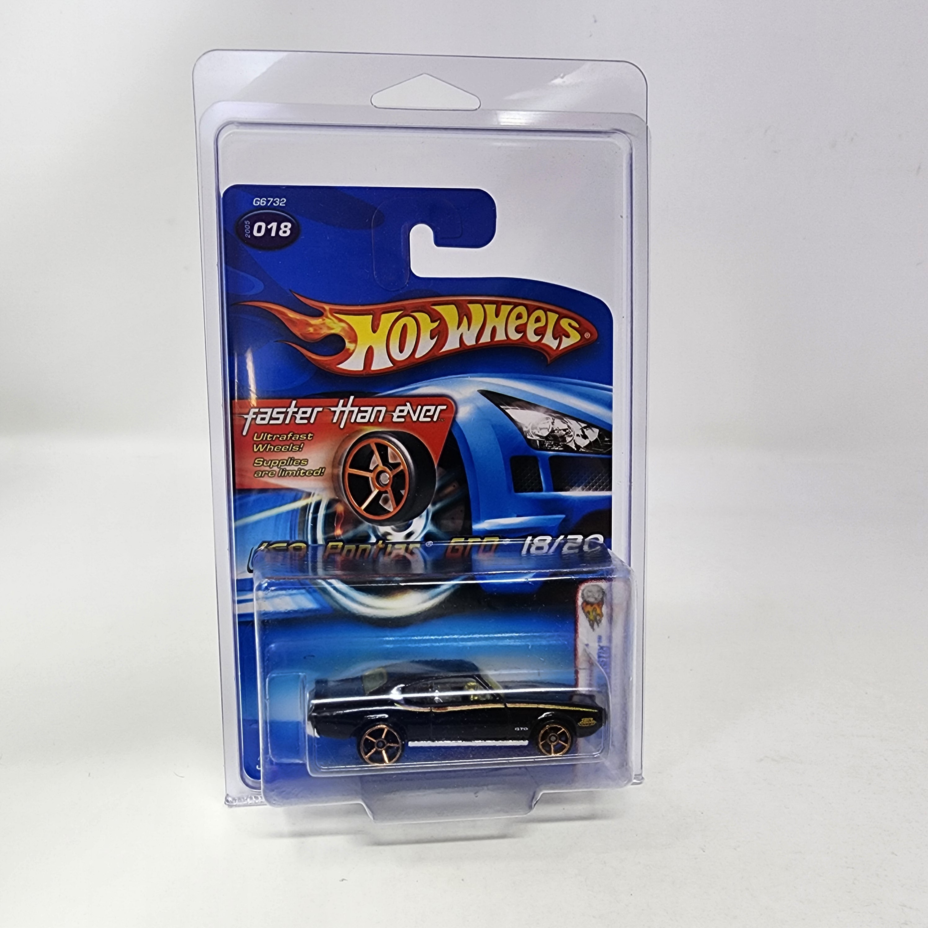 '69 Pontiac GTO #18 * FTE Rims * Hot Wheels 2005、mySite、hgirdovlk