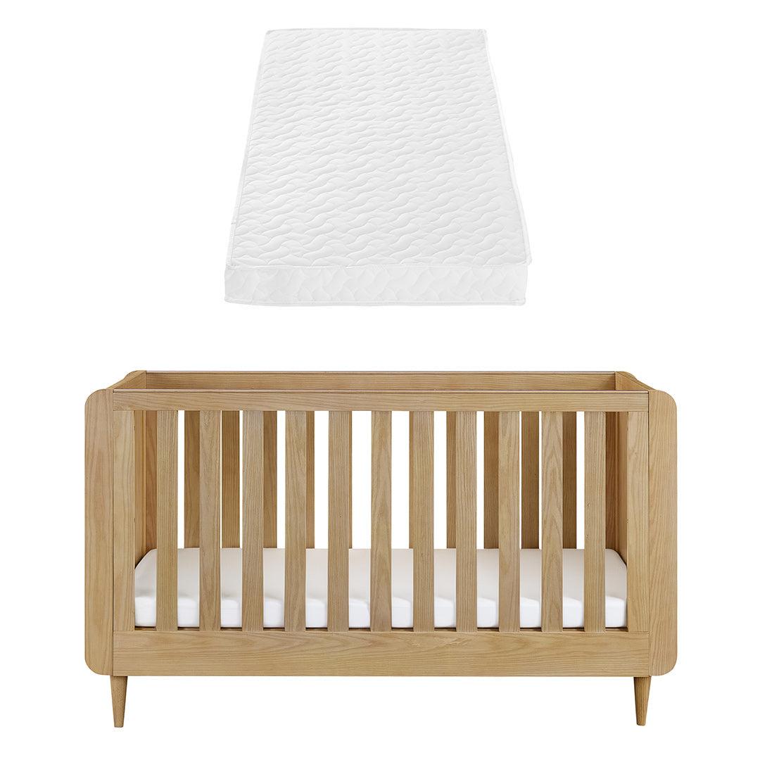  Tutti Bambini Japandi Cot Bed - Light Oak、mySite、merchandisen