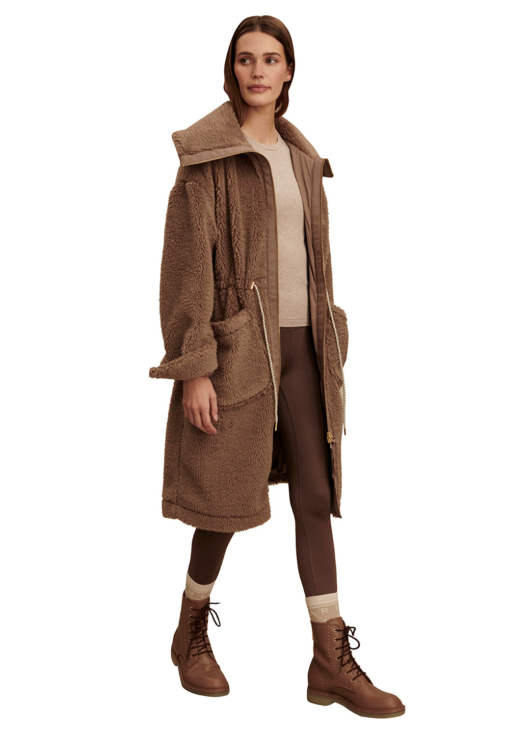 Varley Logan Sherpa Coat、mySite、noshort