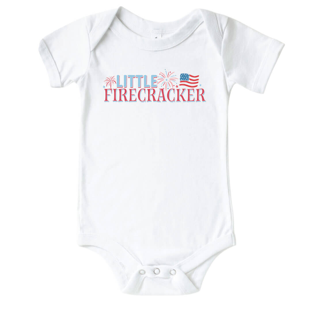  Little Firecracker Graphic Bodysuit | White、mySite、layawaytickets