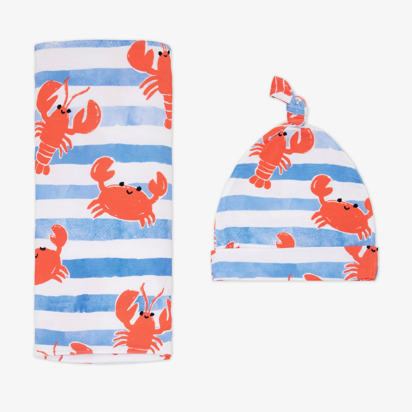 Crustacean Crew Swaddle & Hat Set、mySite、g9winljtr
